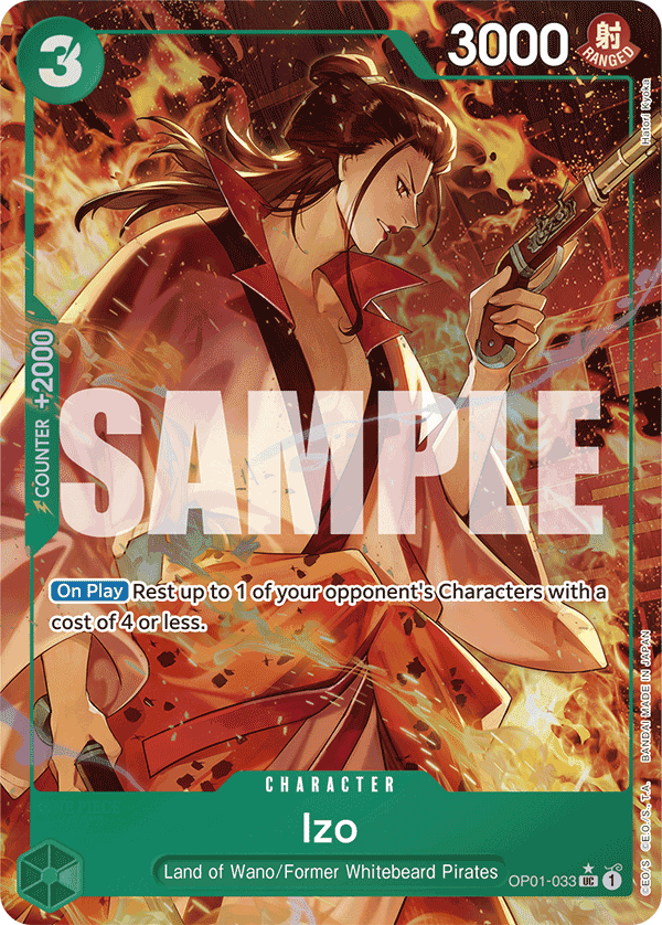Izo (OP01-033) (Alternate Art)