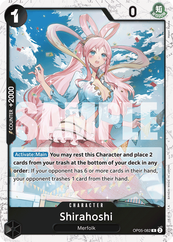Shirahoshi (OP05-082) (Jolly Roger Foil)