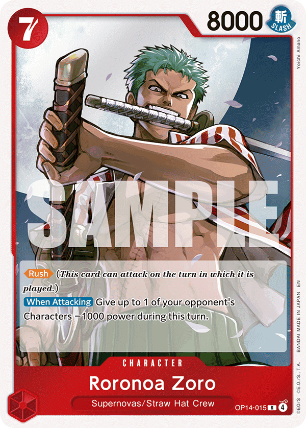 Roronoa Zoro - OP14-015
